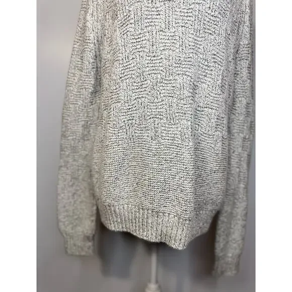 prAna Sky Meadow Sweater Large Recycled Cotton Knit Outdoor Gorpcore Ethical - Picture 6 of 16